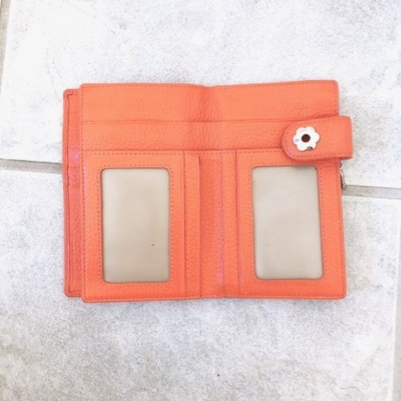 ✿ Orange Flower Wallet - Picture 4 of 8